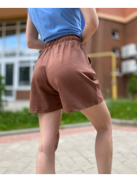 Шорти коричневого кольору